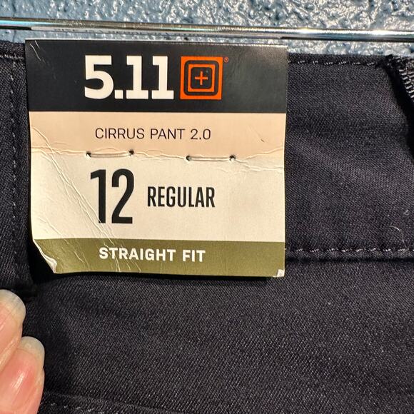 Gorpcore NWT 5.11 Cirrus Pant 2.0 Dark Navy Size 12 Reg Straight Fit Women's - Picture 3 of 12